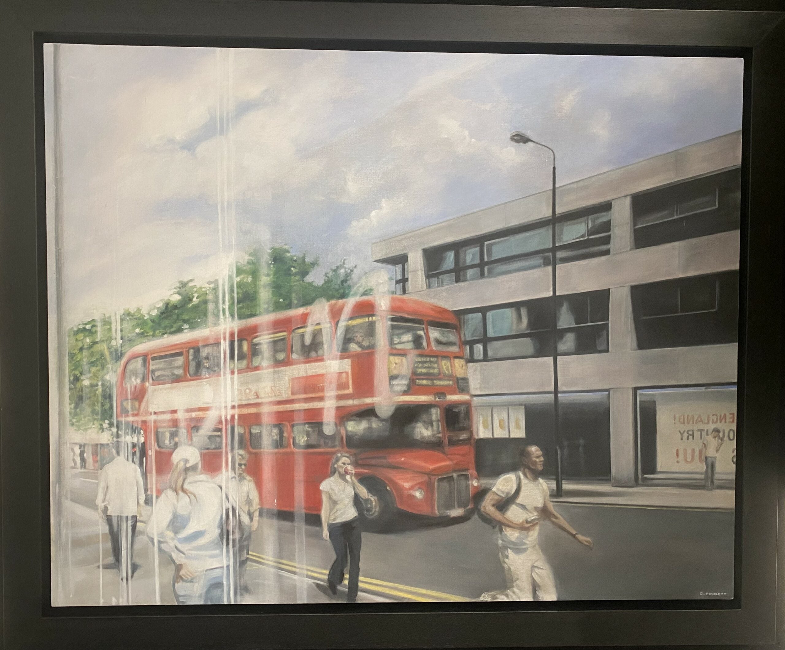 Bus Reflected, Kings Cross